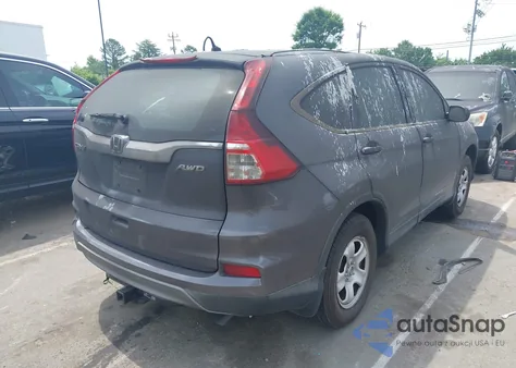 2015 Honda Cr-V Lx z USA, uszkodzony, nr VIN 5J6RM4H36FL030980